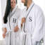 Peignoir mi-mollet unisexe avec poches 100% coton égyptien West Oak Lane-1711847604-1632223671