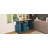55.7"Large Kitchen Island with 2 Drop Leaf with Power Outlet-129469892