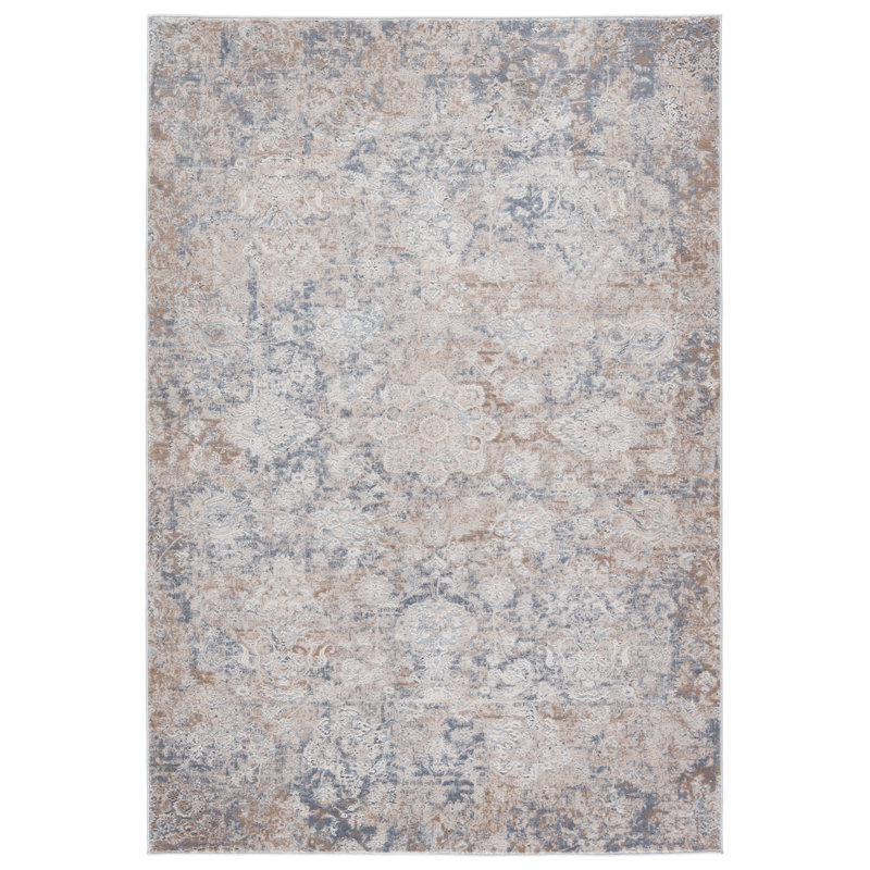 Floral Indoor Rug, Rectangle 9'3" x 12'