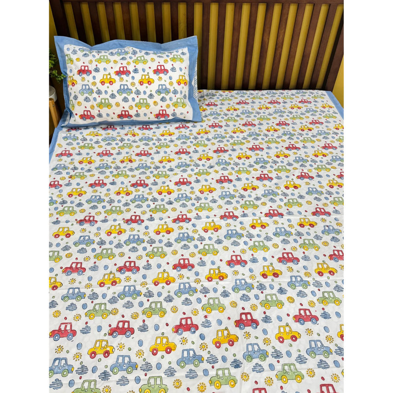 Ensemble de draps en coton pour enfants