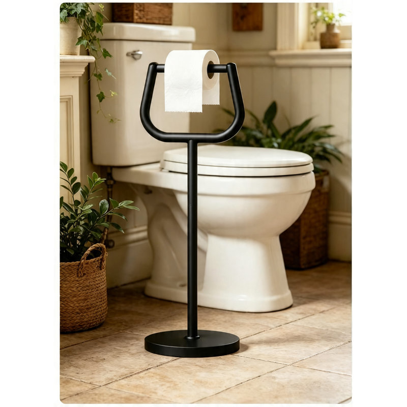 Porte-papier hygiénique RicheMake (noir)