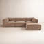 Matina Lounge Modular Sectional Taupe-1849878285