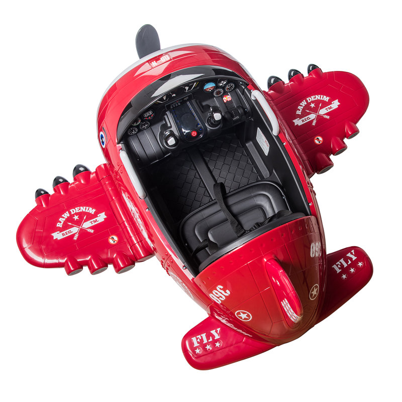 12V Electric Kids Ride On Car Battery Powered Kids' Electric Vehicle Toys with Remote Control, Red