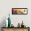 Three Long Blossoms by Beth A. Forst - Floater Frame Panoramic Painting on Canvas-2020888972-2020888968