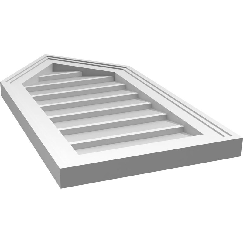Ventilateur à pignon en uréthane non-fonctionnel Signature, H 28 po x l 14 po x P 1,5 po