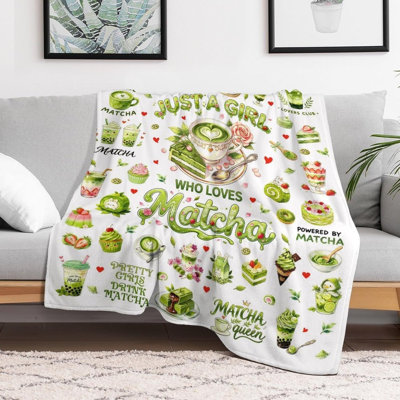 Matcha Couverture douillette douillette Matcha