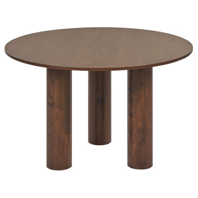 Aurelya Round Solid Wood Base Dining Table