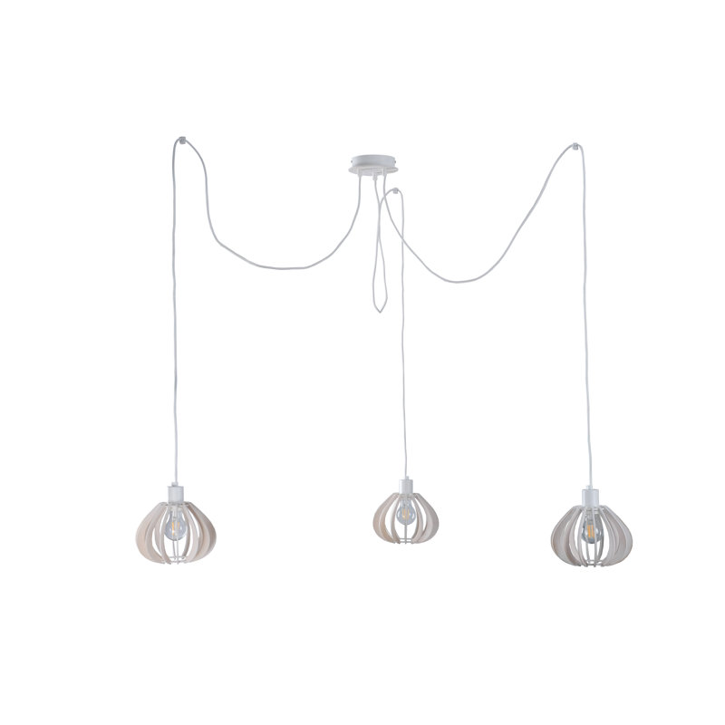 Parma 3 - Light Cluster Pendant, White