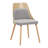 Aurika Side Chairs with Tapered Wood Legs-1062512548-1062512549