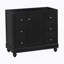 Meuble-lavabo noir 36 po (lavabo non inclus)