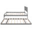 Lit plateforme double avec lit gigogne mobile-121020157