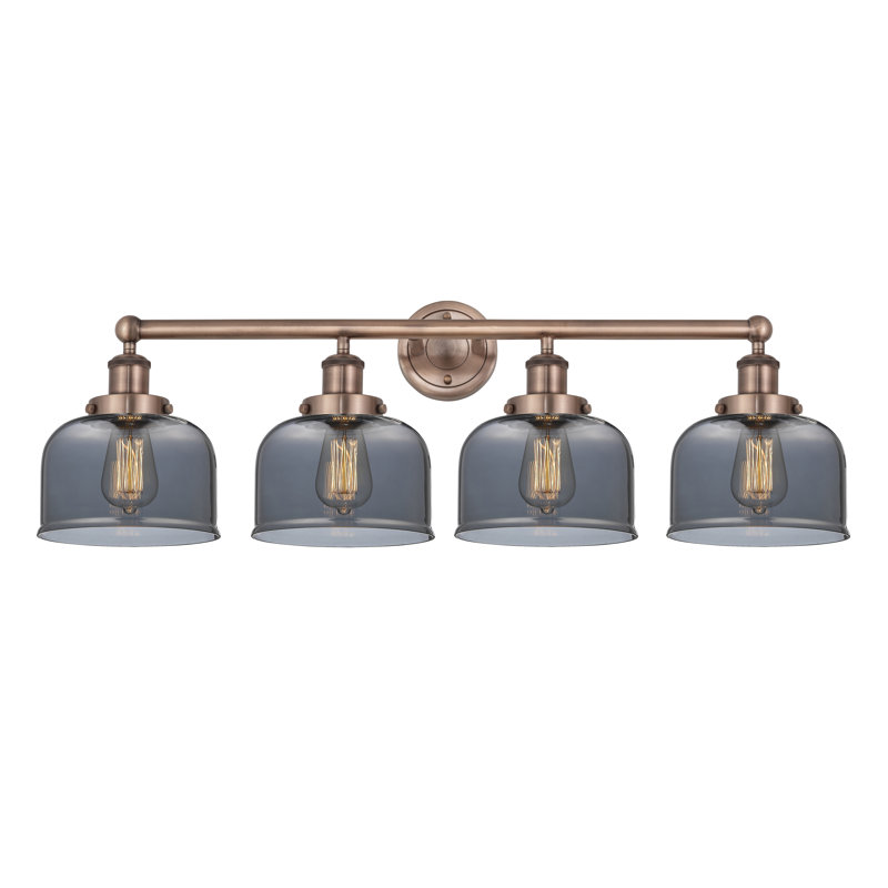 Annagene 4 - Light Dimmable Vanity Light, Plated Smoke, Antique Copper
