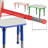 Goddard Rectangle Plastic Adjustable Height Kids Activity Table-12161729