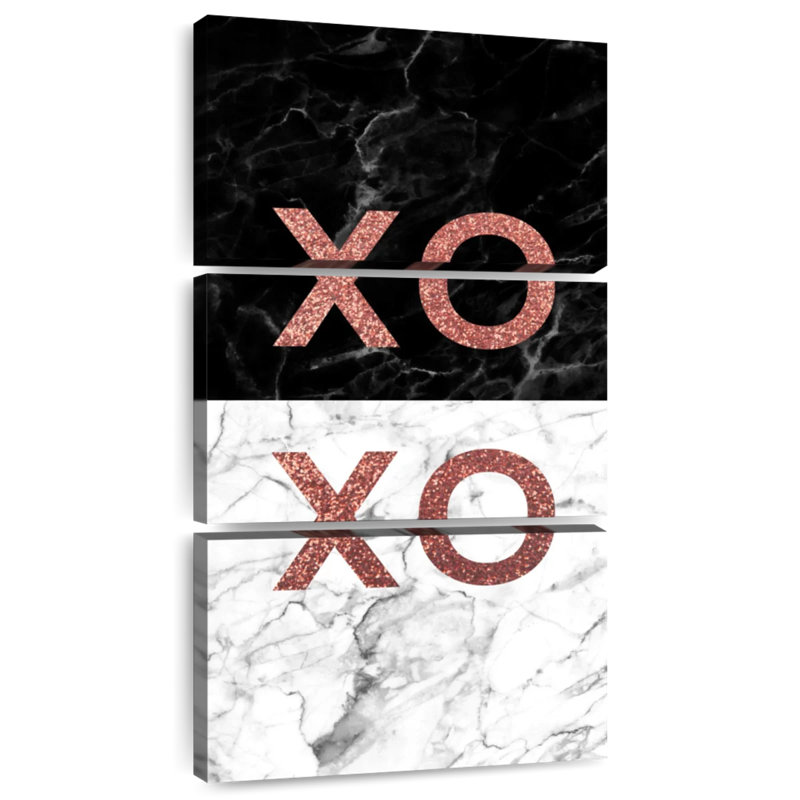 XOXO Typography, 27" H x 12" W