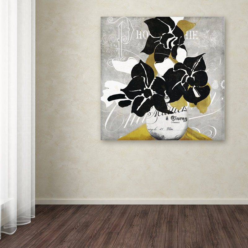 «Georgette I» par Jadaya, impression sur toile tendue, H 14 po x l 14 po x P 2 po