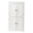 White Bathroom Storage Cabinet  With 4 Doors