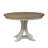 Harlowe 4 Person Pedestal Dining Table Set w/ 12" Removable Leaf