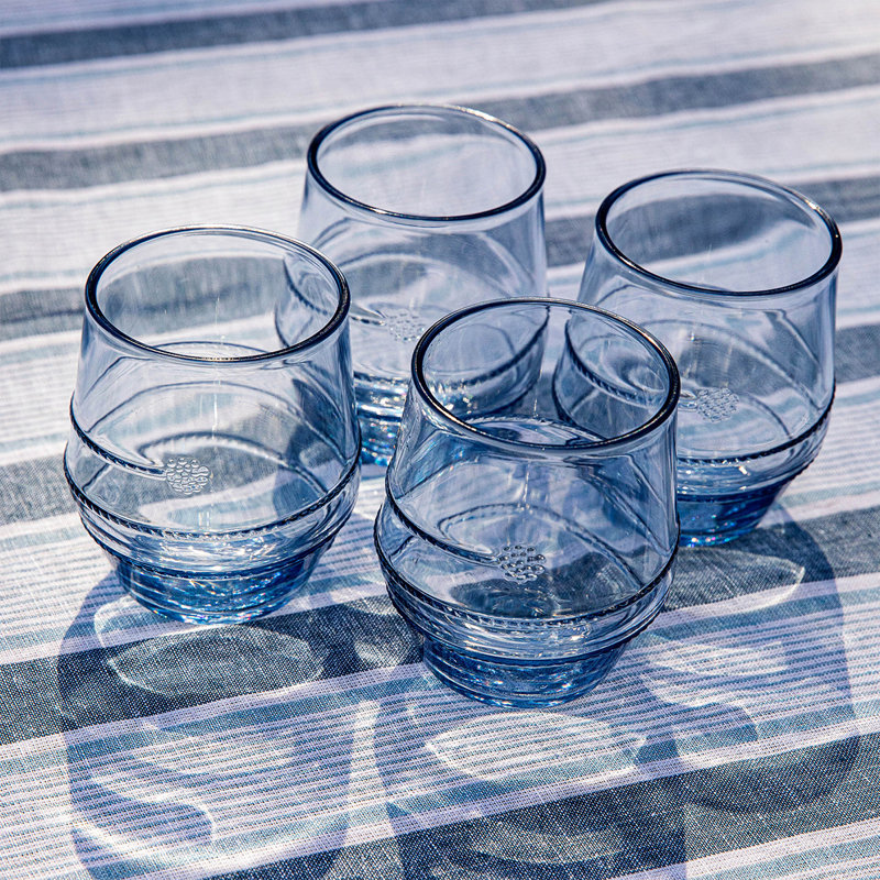 Amalia Acrylic Small Tumbler, Ocean, 13.5 Oz.