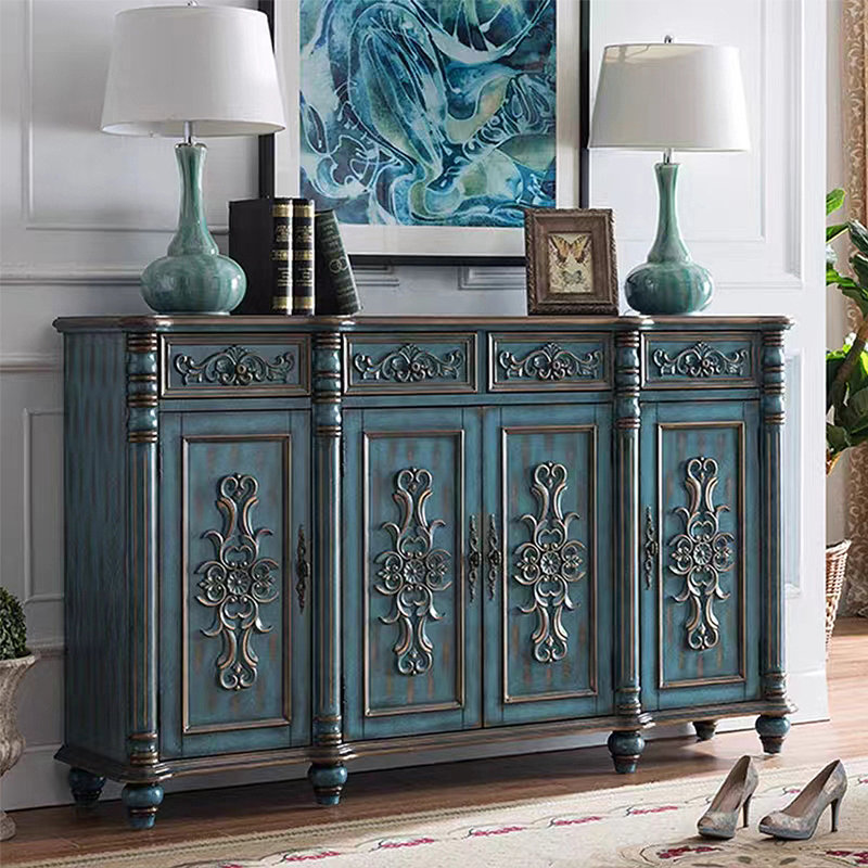 Armoire de rangement pour chaussures 36 paires, Bleu
