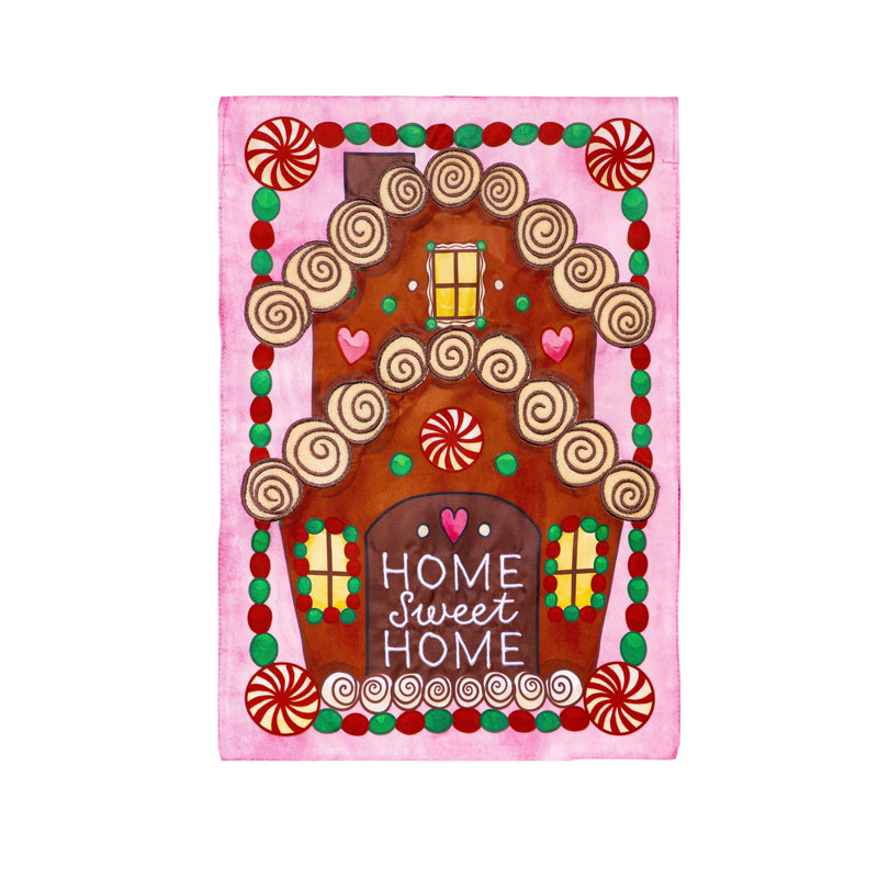 Drapeau de maison Home Sweet Home