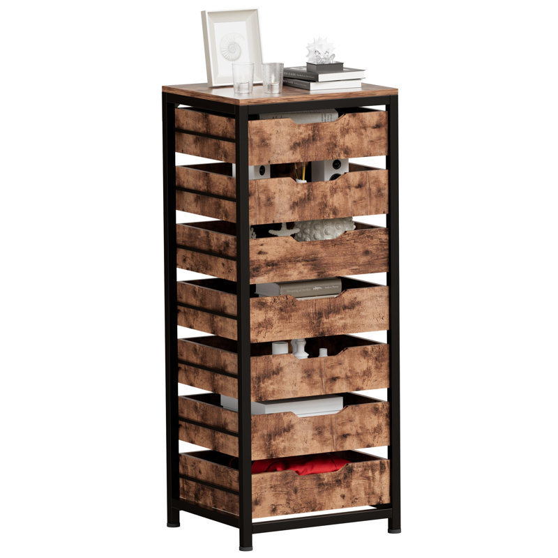 Hadebrand 40 cm W Chest of 7 Drawers