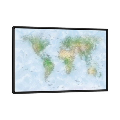 Karlskrona " World Map VI " by Michael Tompsett