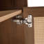 Meuble-lavabo flottant 48 po avec lavabo d'art en céramique, porte à fermeture en douceur 48 po (KD-Packing)
