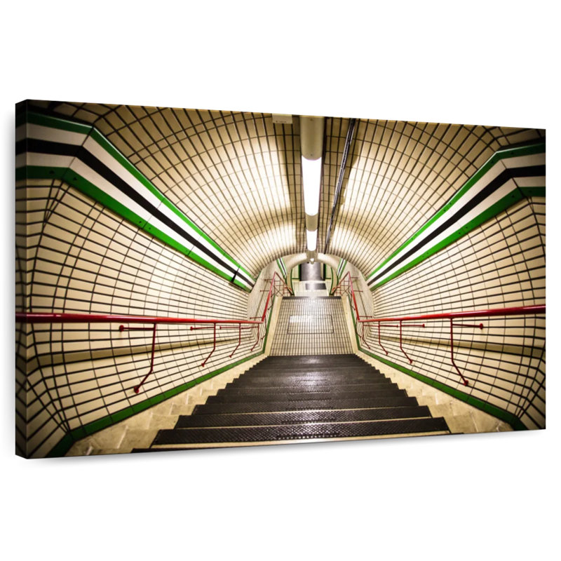 Lilie Subway Staircase, 26" H x 39" W