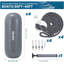 Inflatable Boat Fenders 4 Pack with Ropes & Pump for Pontoon and Sailboat Use