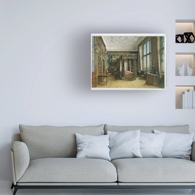 William Henry Hunt Mary, Queen Of Scots Room At Hardwick, 1820S Canvas Art