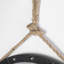 27" Coastal Round Mirror with Hanging Rope