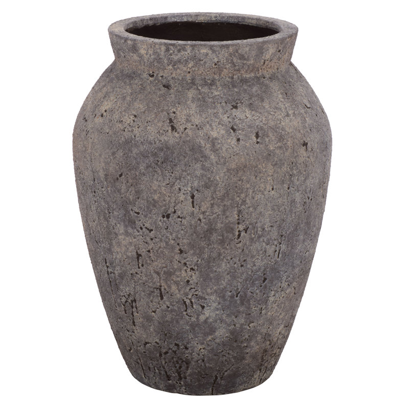 Bolton Large Planter Pot, 20.9 x 20.9 x 29.1, Antique Brown