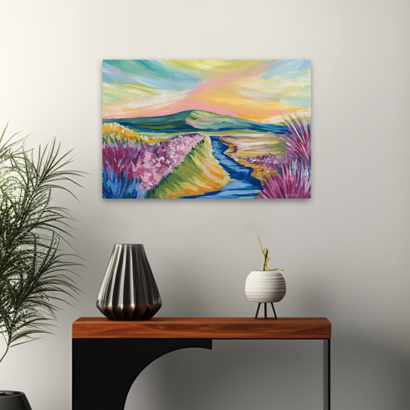 Contemporary Spring Meadow I, H 24 po x l 16 po