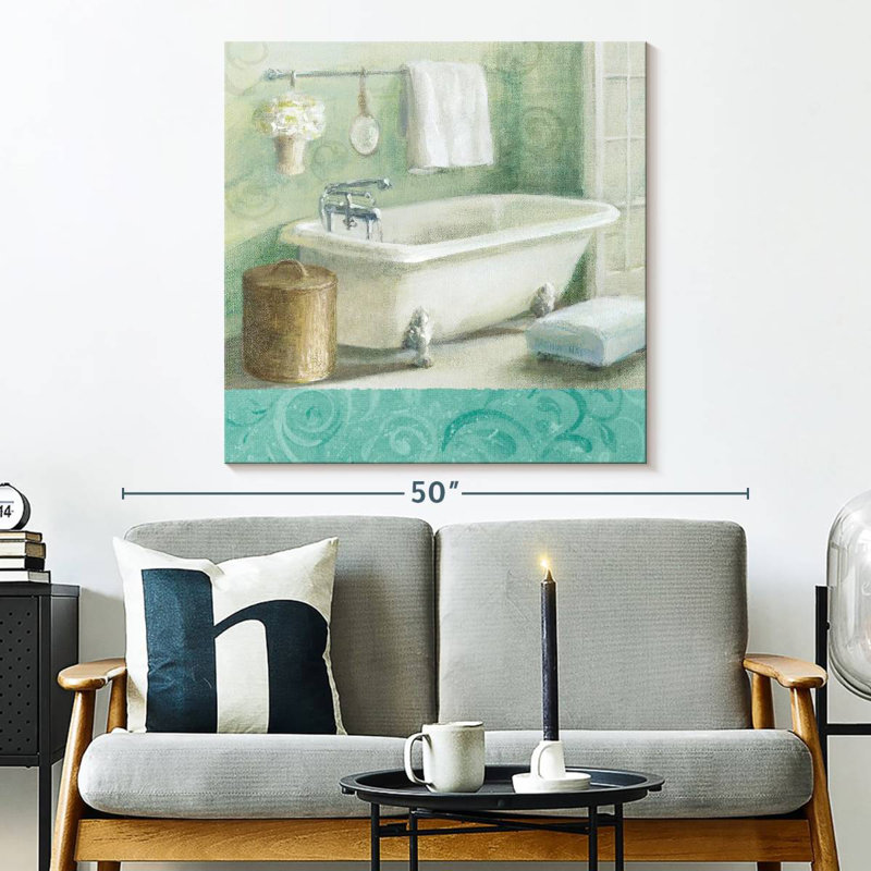Lilie Refresh Bath Border I, 33'' H x 33'' W