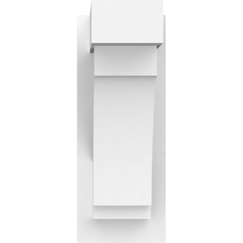 Persienne en PVC de qualité architecturale Imperial, L 7 po, H 18 po x l 14 po