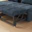 2 Seater Chenille Sofa Bed