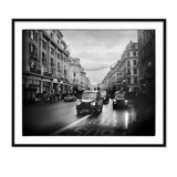 Black Cabs, London - Picture Frame Photograph on Paper