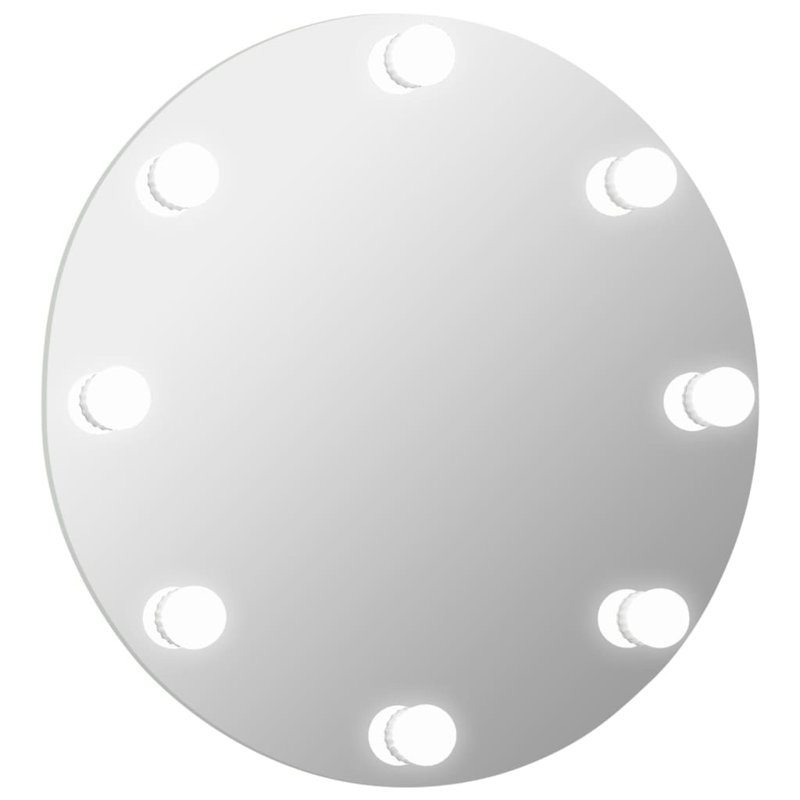 Birjesh Flat Wall Mirror, 70cm H x 70cm W