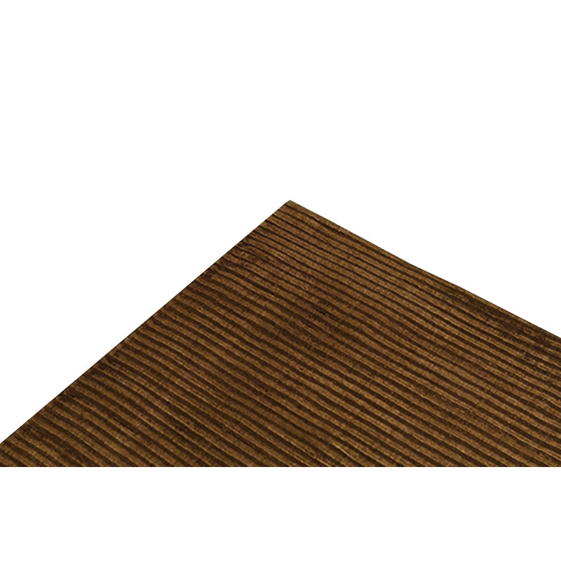 Striped Area Rug in Brown