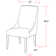 60 In. Round Dining Table With 4 Upholstered Chairs