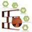 80cm H x 81.5cm W Bookcase-1227221387