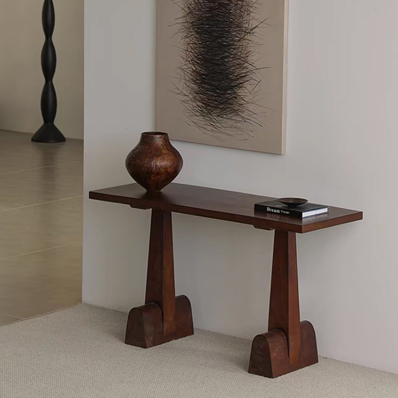 Console simple de style chinois, 30.7" H x 47.2" W x 13.8" D