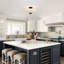 Plafonnier semi-encastré 3 lumières Modern-1662911806