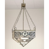 4 - Light Glass Chandelier