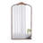 66 x 36 Inch Full Length Arched Mirror, Elegant Gold Finish for Living Room, Hanging or Leaning Versatility-129417636