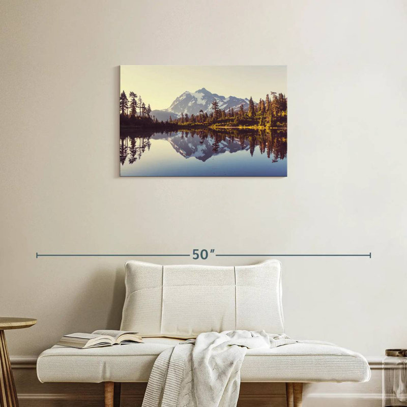 Alvord Picture Lake Reflection, 20" H x 30" W