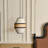 1-Light Pendant Light Minimalist Fabric-1098498798