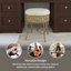 Tabouret de coiffeuse en métal Kaye