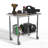 Stainless Steel Top Height-Adjustable Workbench with Wheels-79467686