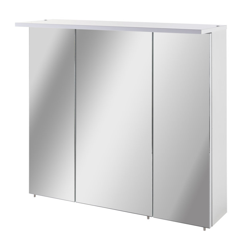 Profil Mirror Cabinet, White